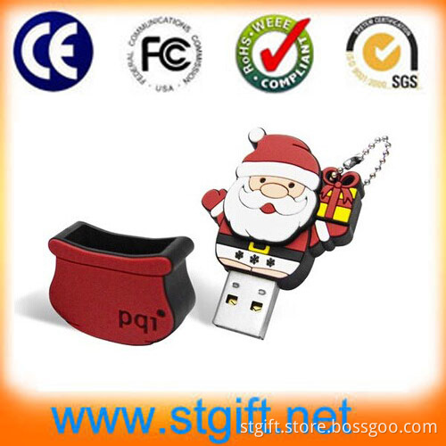 Promotional Full Capacity 2GB--64GB USB Flash Drive Christmas Gift USB Flash Memory (N-007)